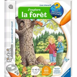 Livre Tiptoi : J'explore la foret - Ravensburger