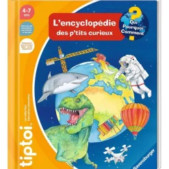 Livre Tiptoi : L'encyclopedie des p'tits curieux - Ravensburger