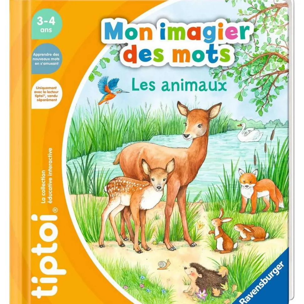 Livre Tiptoi Mon imagier des mots : Les animaux - Ravensburger