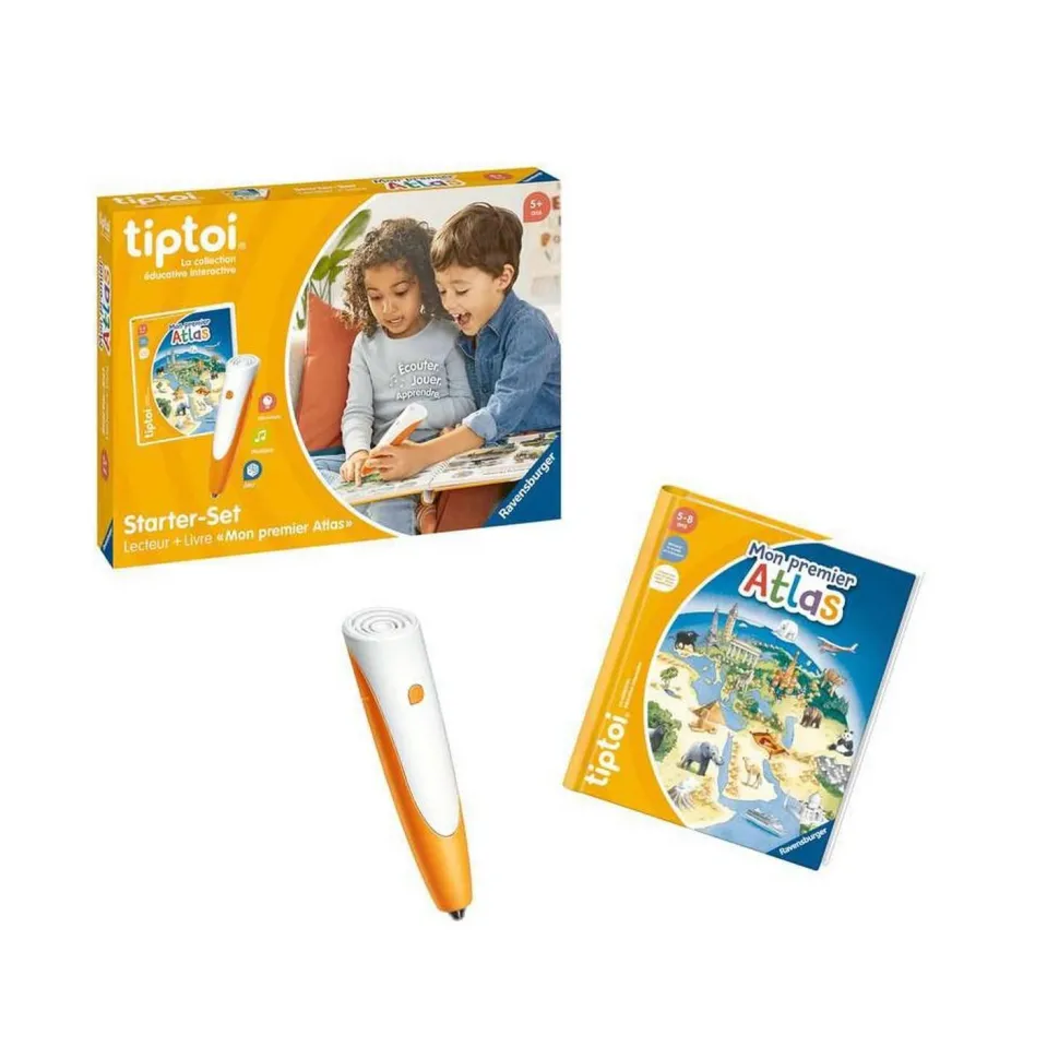 Livre Tiptoi Starter Set : Mon premier Atlas - Ravensburger