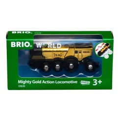 Locomotive Dorée Puissante à piles - Brio