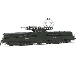 Locomotive électrique SNCF verte CC 14018 avec 4 fanaux et décodeur sonore - Jouef