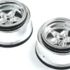 Losi Rear Wheel, Chrome (2) : 22S Drag - Losi - TLR
