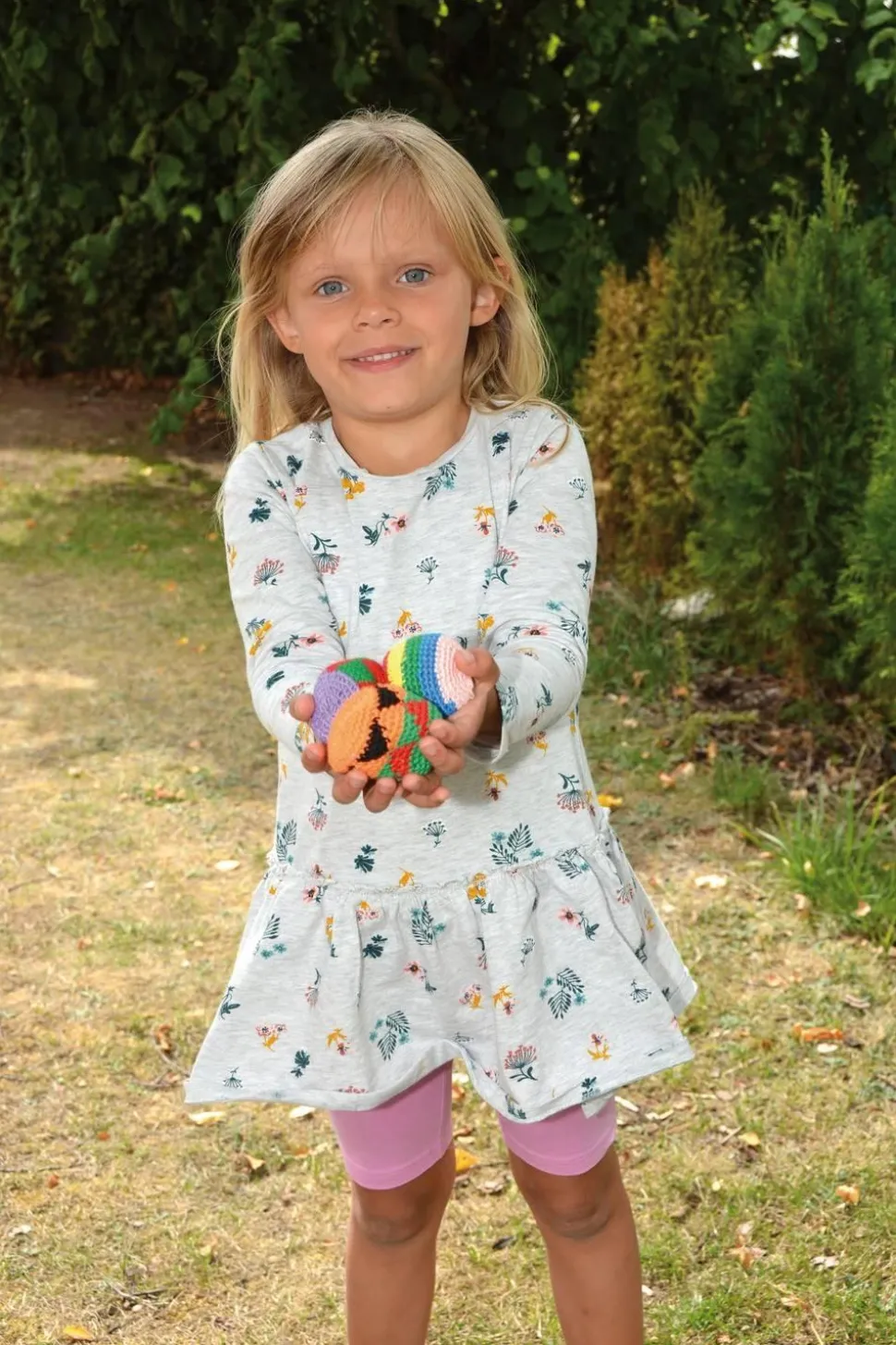 Lot de 6 balles tricotées - Eduplay