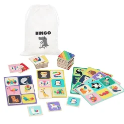 Loto en bois : Animaux arc-en-ciel - Andy Westface - Vilac