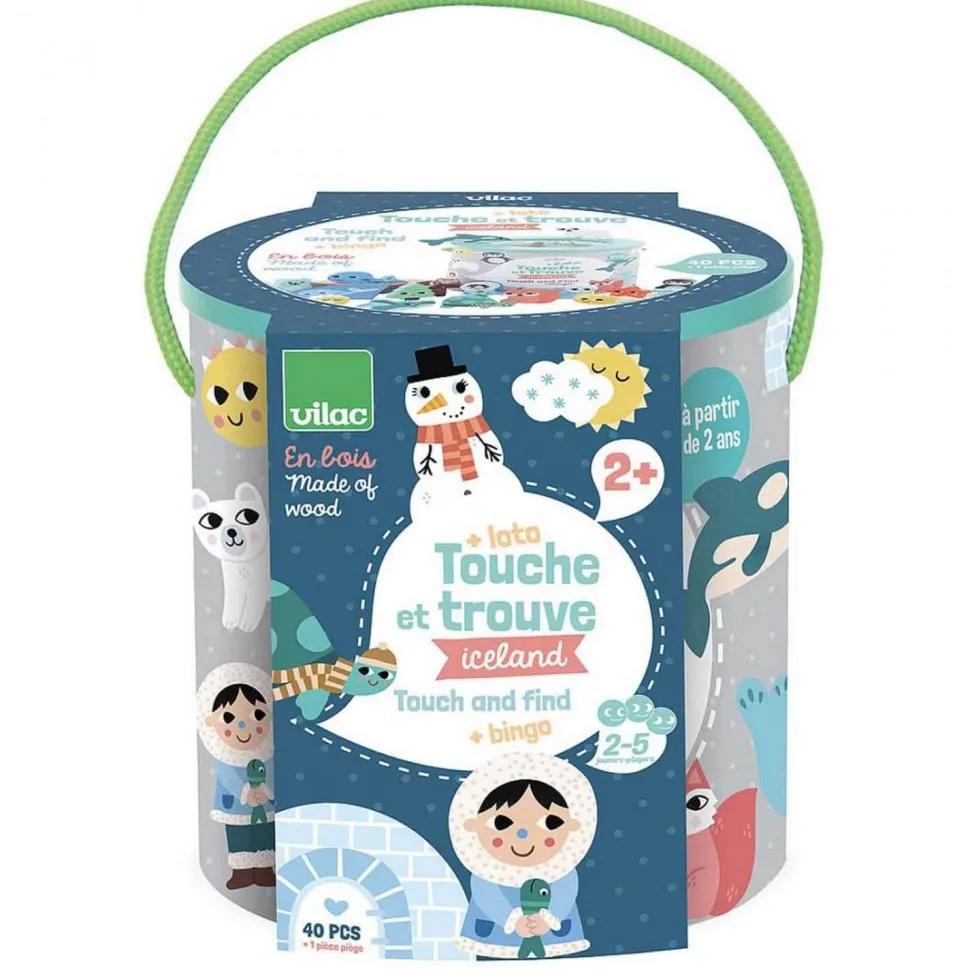 Loto et bingo : Touche et trouve Iceland par Michelle Carlslund - Vilac