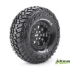Louise RC - CR-GRIFFIN - Pneus 1-10e Crawler - Super Soft - Jantes 1.9" Noirs - Hex 12mm - Axial SCX - Louise RC Tyres