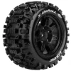 Louise RC - X-UPHILL - Pneus X-Maxx - Montés - Collés - SPORT - Jantes Noirs - Hex 24mm - 1 Paire - Louise RC Tyres