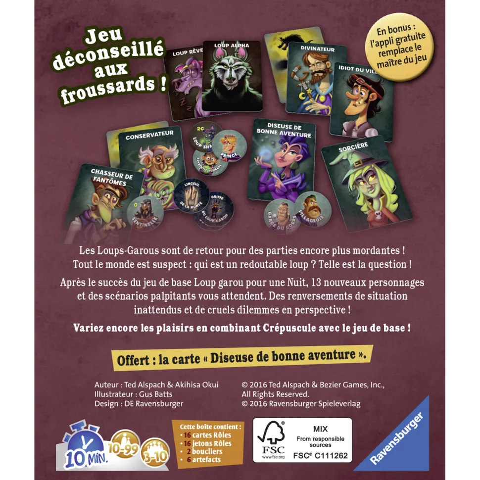 Loup-Garou pour un crépuscule - Ravensburger