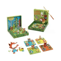 LudoWood - 4 jeux - Djeco