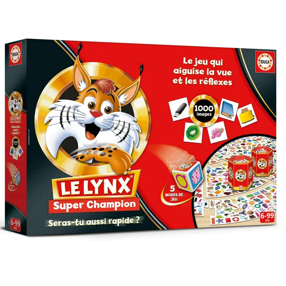 LYNX SUPER CHAMPION 1000 IMAGES - Educa