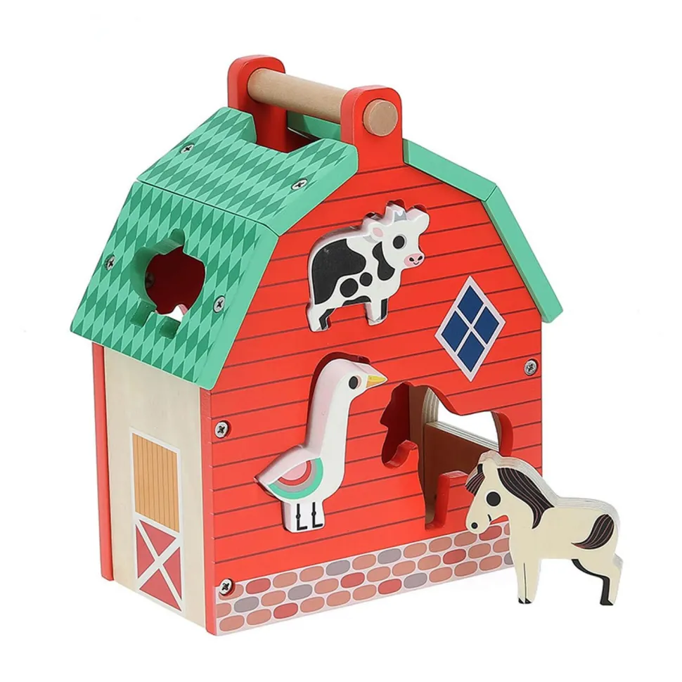 Ma belle ferme des formes - Ingela P.Arrhenius - Vilac