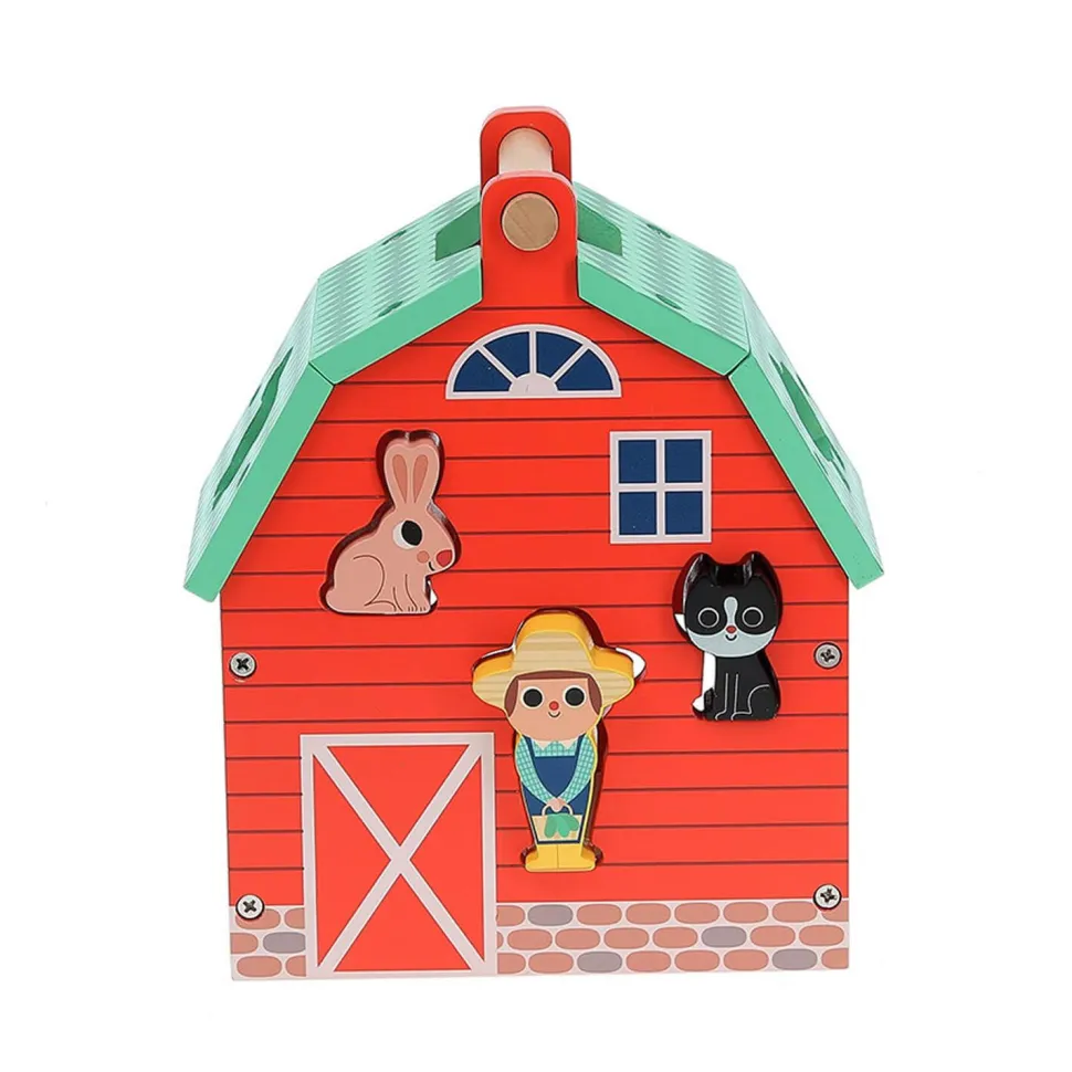 Ma belle ferme des formes - Ingela P.Arrhenius - Vilac