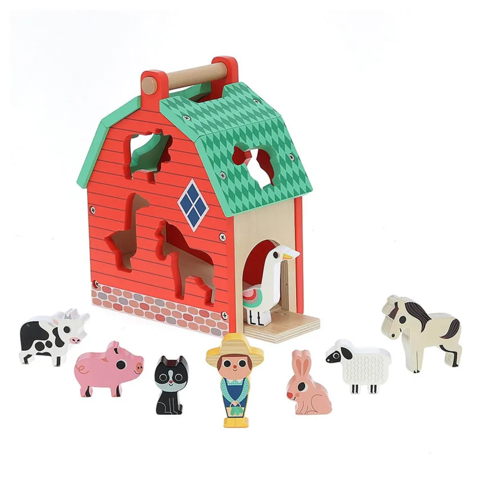 Ma belle ferme des formes - Ingela P.Arrhenius - Vilac