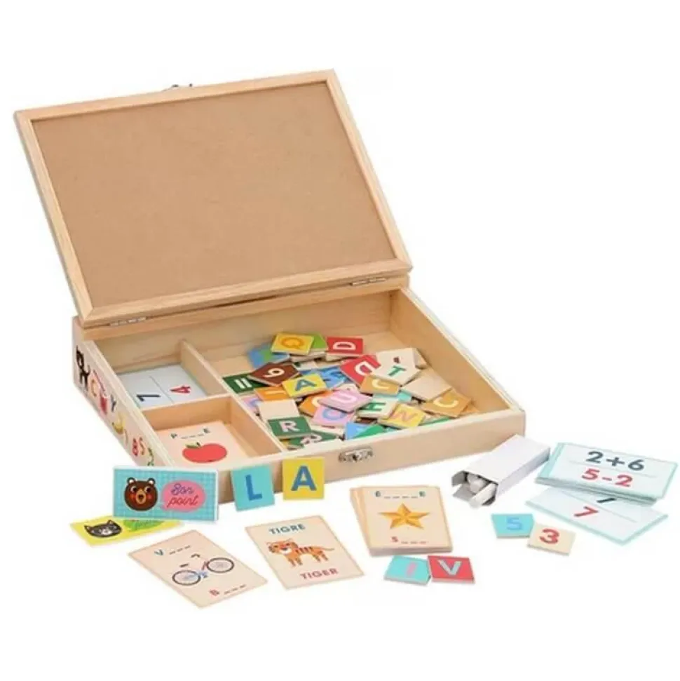 Ma petite école : Set avec Ardoise et autres - Vilac