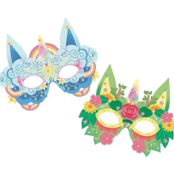 Ma pochette d'artiste : Masques et tattoos - Licornes - Editions Auzou