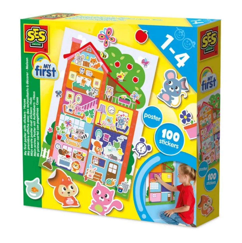 Ma première affiche avec des autocollants - SES Creative
