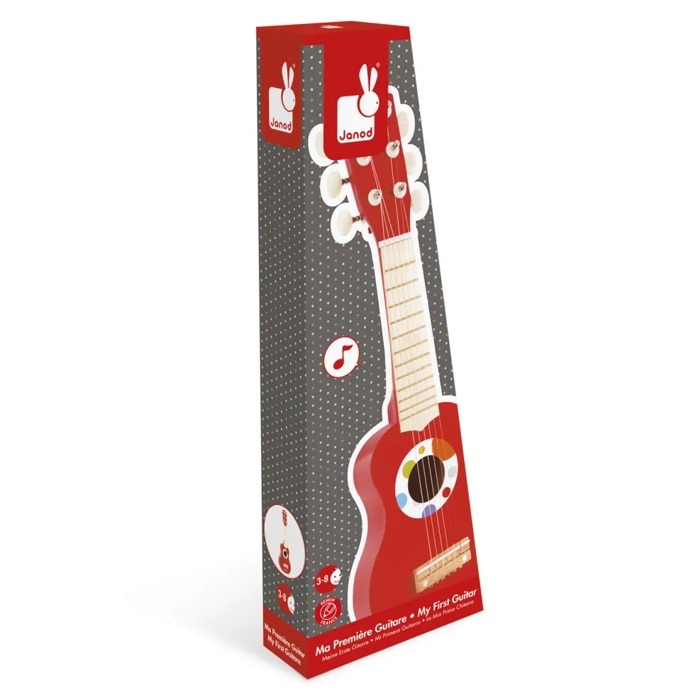 Ma première Guitare Confetti en bois - Janod