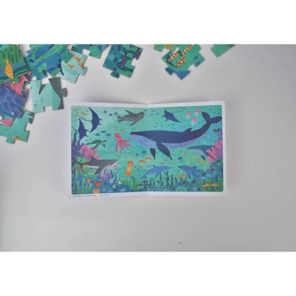 Ma valise puzzle : Océan - Mideer