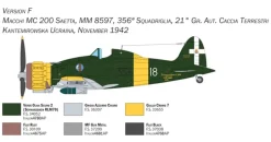 MACCHI M.C.200 XXI SERIE - Italeri
