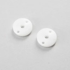 Machined Shock Pistons, Thin, 2 x 1.7mm, G3 (2) - Losi - TLR