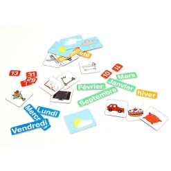 Magnets calendrier pour tableaux en bois - JeuJura