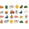 Magnets en bois : 24 pièces : Ferme - Janod