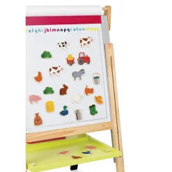 Magnets en bois : 24 pièces : Ferme - Janod