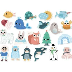Magnets Iceland illustrés par Michelle Carlslund - Vilac