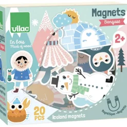 Magnets Iceland illustrés par Michelle Carlslund - Vilac