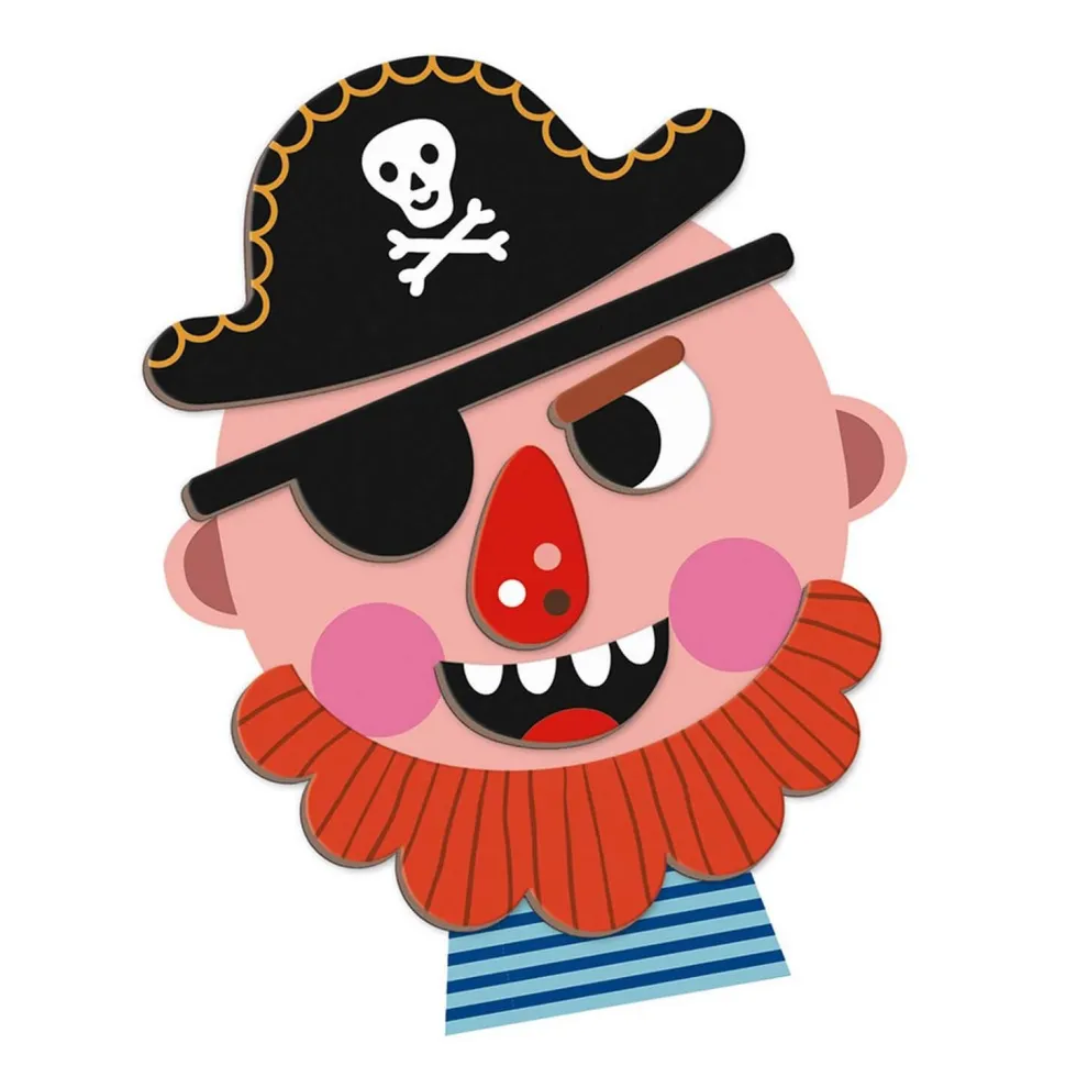 Magnéti'Book : Crazy Faces Garçon - Janod