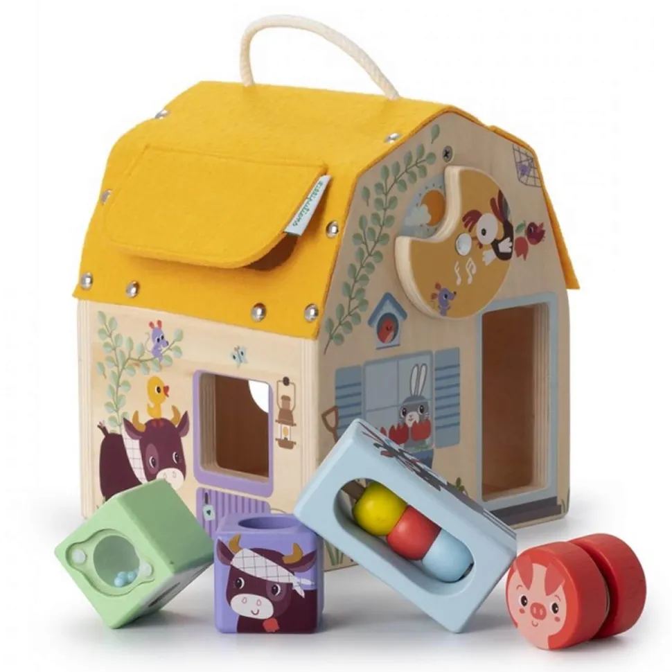 Maison à formes sonore en bois - Lilliputiens