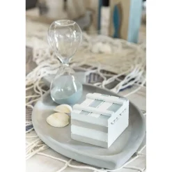 Maison en bois 12cm avec Mouette insérée - RueDeLaFete