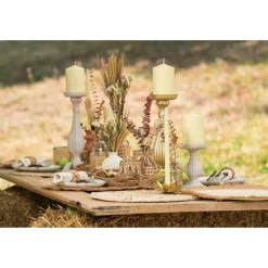 Maison en bois 15cm avec Poisson bleu inséré - RueDeLaFete