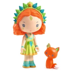 Maison en bois et figurines : Sylvia et le renard - Djeco