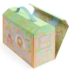 Maison en bois et figurines : Sylvia et le renard - Djeco