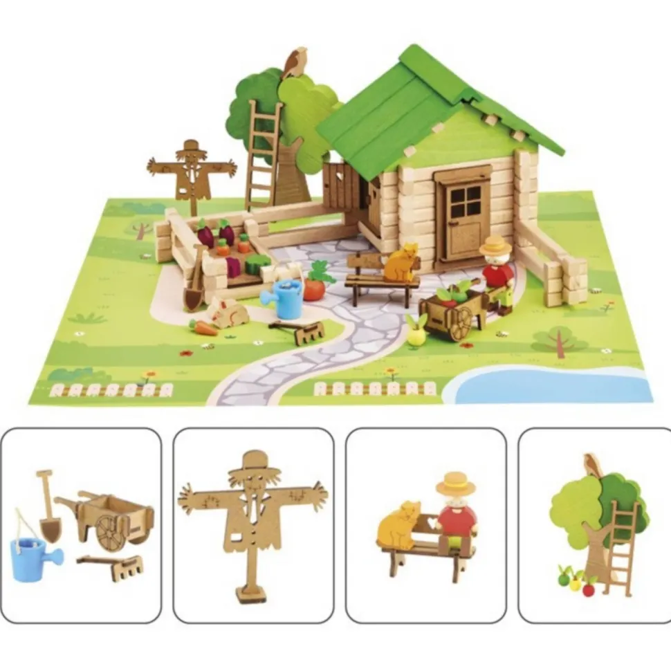 MAISON ET JARDIN - 135 PIECES - JeuJura