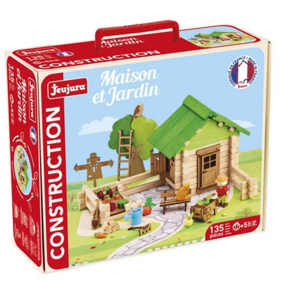 MAISON ET JARDIN - 135 PIECES - JeuJura