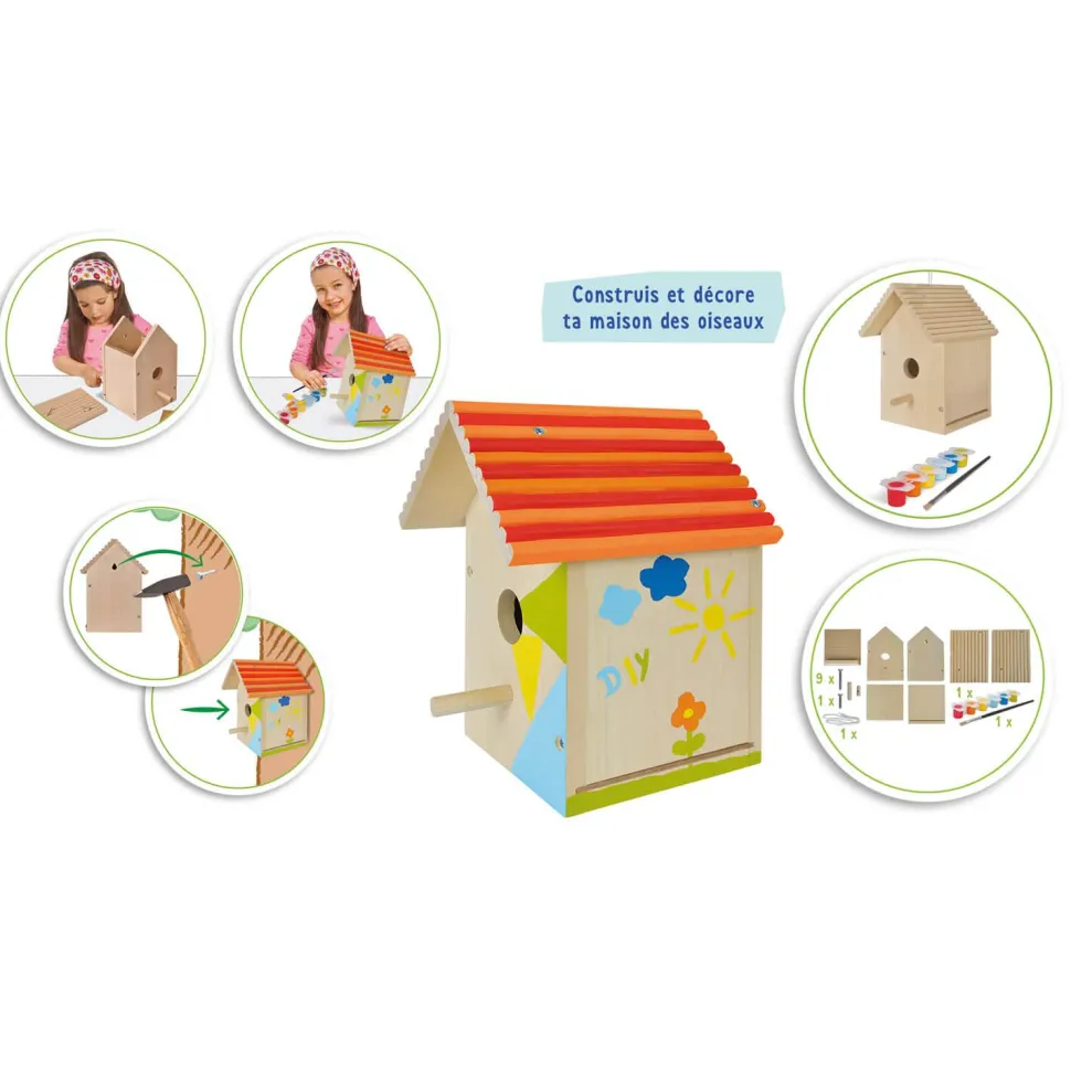 Maison Oiseaux Silence ça pousse - Smoby