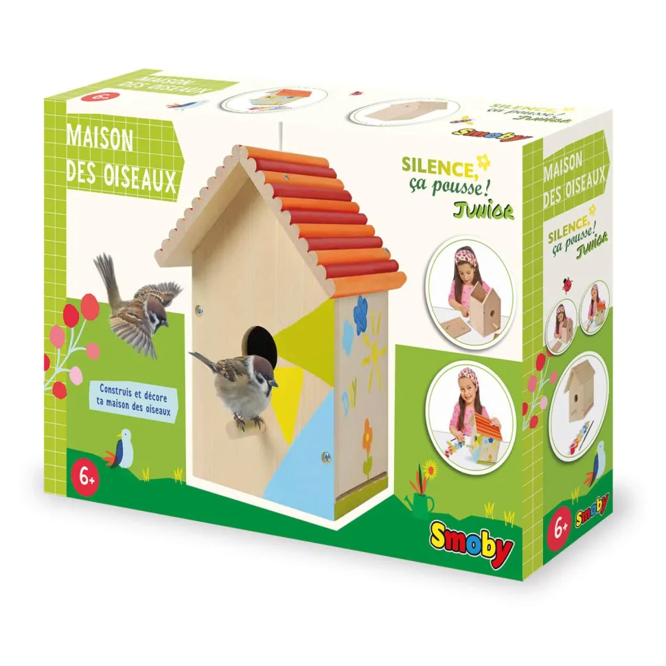 Maison Oiseaux Silence ça pousse - Smoby