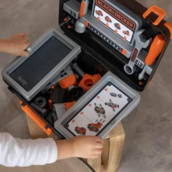 Mallette à outils Bricolo Box Black+Decker - Smoby