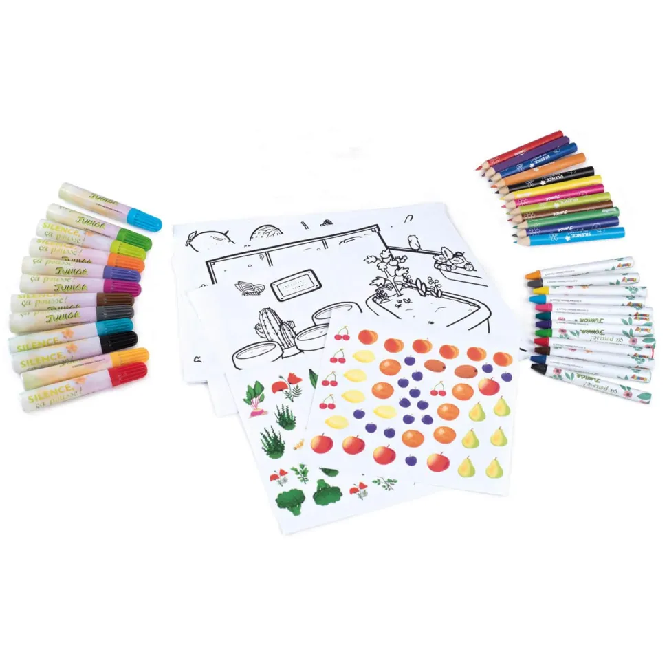 Mallette D'Activites Dessin Silence ça pousse - Smoby