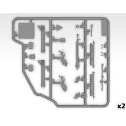 Maquette armée : DShKM avec support/trépied en 1:35 - ICM