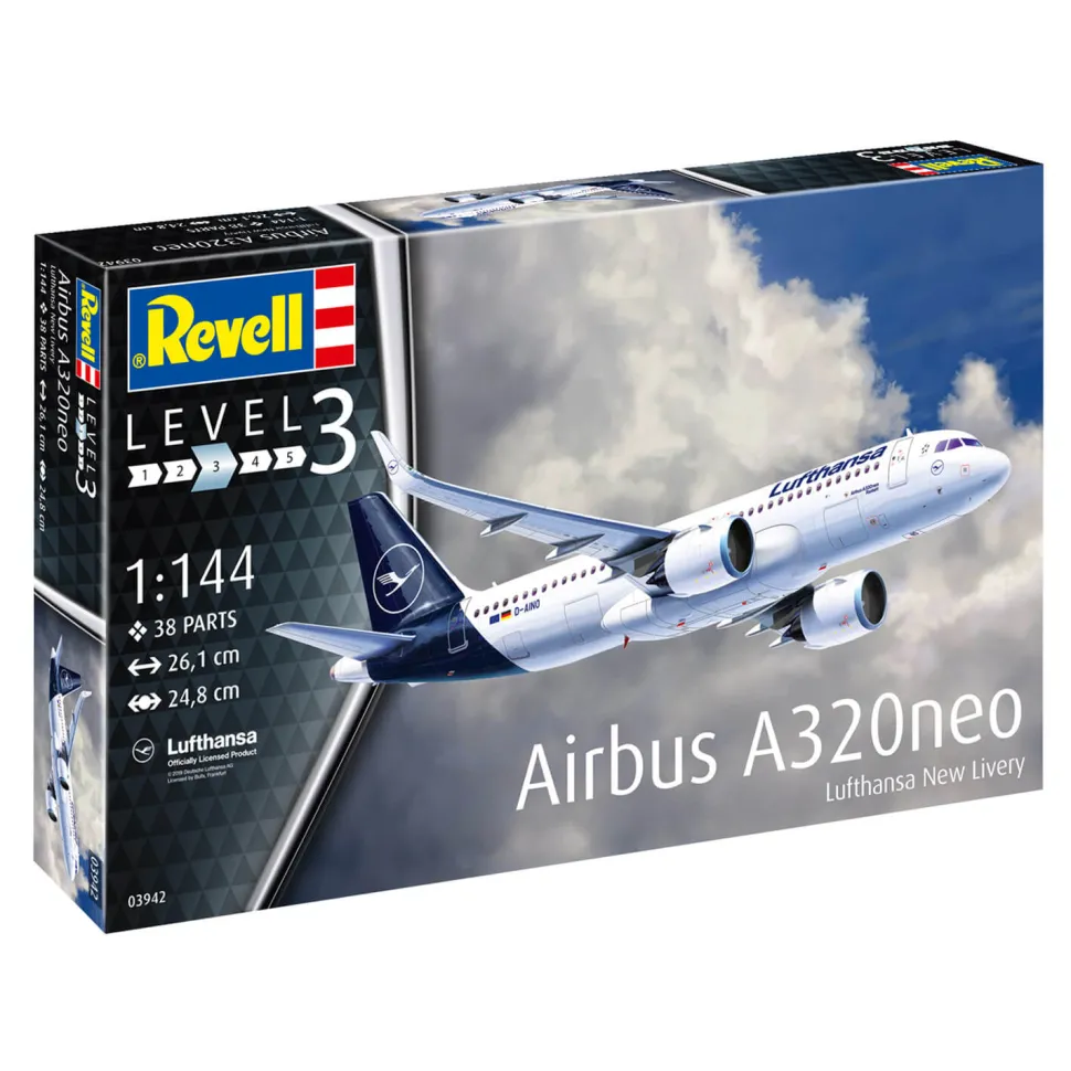 Maquette avion : Airbus A320 Neo Lufthansa - Revell