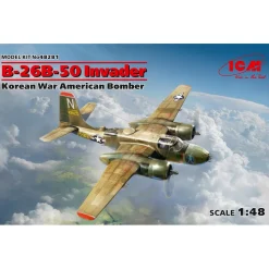 Maquette Avion : B-26B-50 Invader bombardier américain de la guerre de Corée - ICM