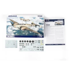 Maquette avion : Bf 110D en 1:48 - Eduard édition Weekend - Eduard