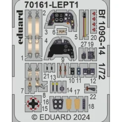 Maquette avion : Bf 109G-14 Eduard-Profipack - Eduard