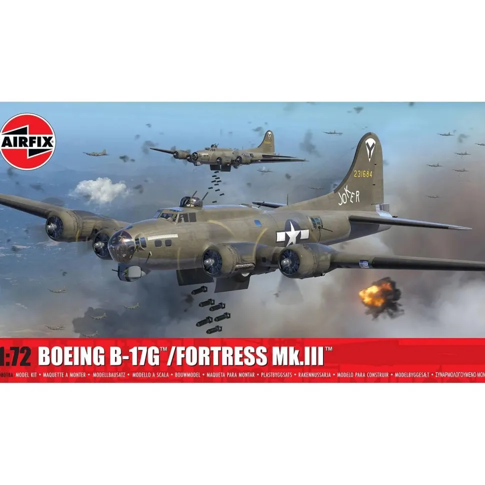 Maquette avion : Boeing B-17G / Fortress Mk.III en 1:72 - Airfix