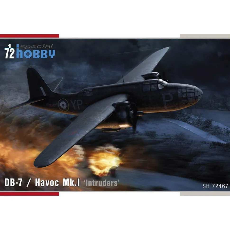 Maquette avion : DB-7 Havoc Mk.I Intruders - Special Hobby