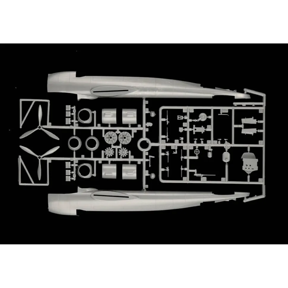 Maquette avion : DO 217 K-1/K-2 with FRITZ X en 1:72 - Italeri